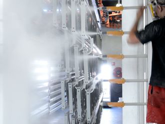 Reinigungsmittel für Sprühvorgänge